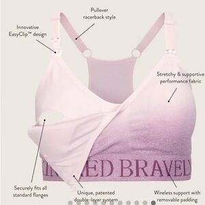 Kindred Bravely Nursing Bras worn and washed once.